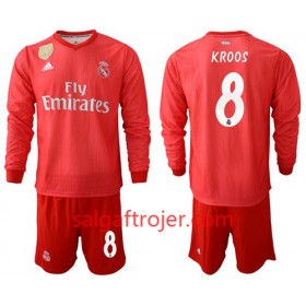 Real Madrid Fodboldtrøjer Kroos 8 Børn 3. sæt 2018/19 Langærmet